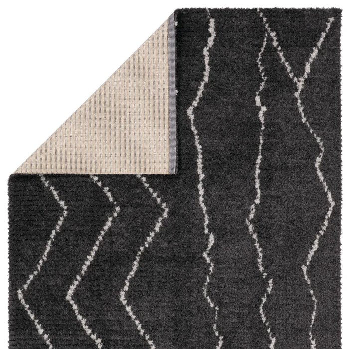 Jaipur Living Tamry Black Tmr04 18 In. Swatch Square Rug