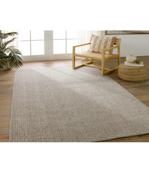 Jaipur Living Latona Handmade Striped Gray/ Brown Runner Rug 3'X8'