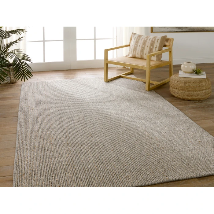 Jaipur Living Topo Gray TPO04 18 in. Swatch Square Rug