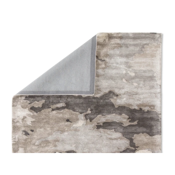 Jaipur Living Glacier Handmade Abstract Gray/ Silver Area Rug (8'X10')