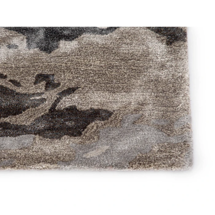 Jaipur Living Glacier Handmade Abstract Gray/ Silver Area Rug (8'X10')
