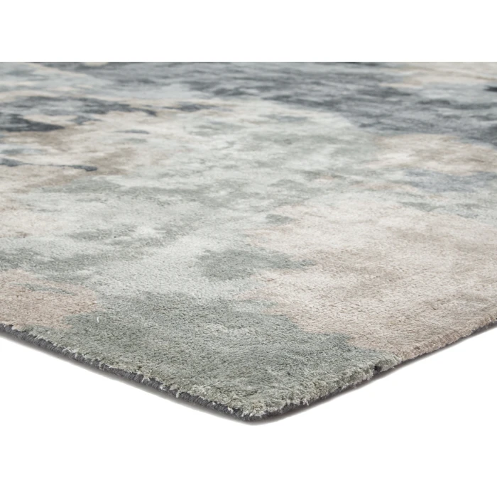 Jaipur Living Glacier Handmade Abstract Gray/ Dark Blue Area Rug (2'X3')