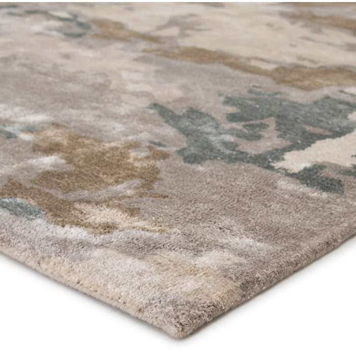 Jaipur Living Glacier Handmade Abstract Light Gray/ Taupe Area Rug (2'X3')