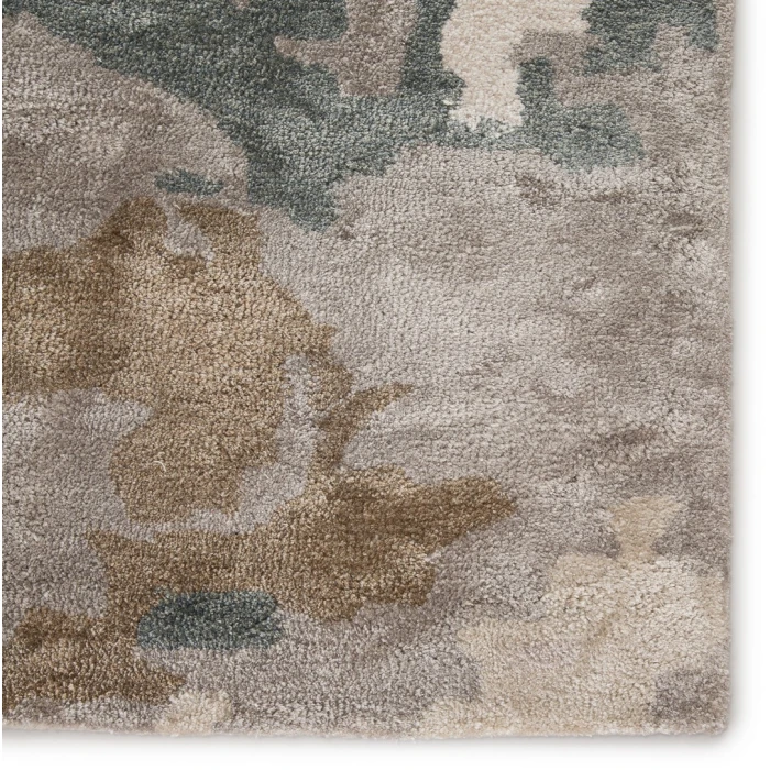 Jaipur Living Glacier Handmade Abstract Light Gray/ Taupe Area Rug (2'X3')