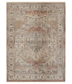 Vibe by Jaipur Living Terra Starling TRR16 Tan - Pink 3 ft. X 12 ft. Rectangle Rug