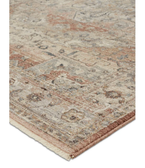 Vibe by Jaipur Living Starling Medallion Tan/ Pink Runner Rug 2'9"X8'
