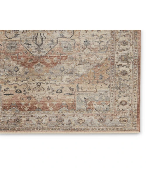 Vibe by Jaipur Living Starling Medallion Tan/ Pink Runner Rug 2'9"X8'