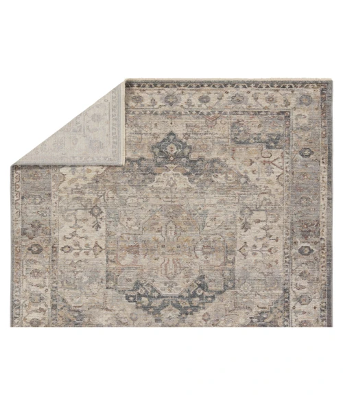 Vibe by Jaipur Living Starling Medallion Tan/ Slate Area Rug 8'X10'4"