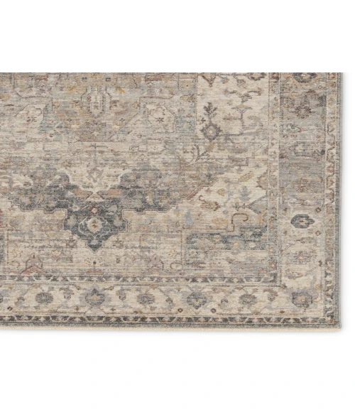 Vibe by Jaipur Living Starling Medallion Tan/ Slate Area Rug 8'X10'4"