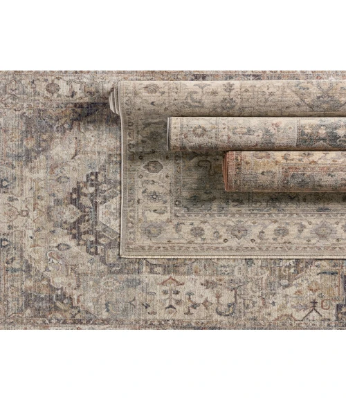 Vibe by Jaipur Living Starling Medallion Tan/ Slate Area Rug 8'X10'4"