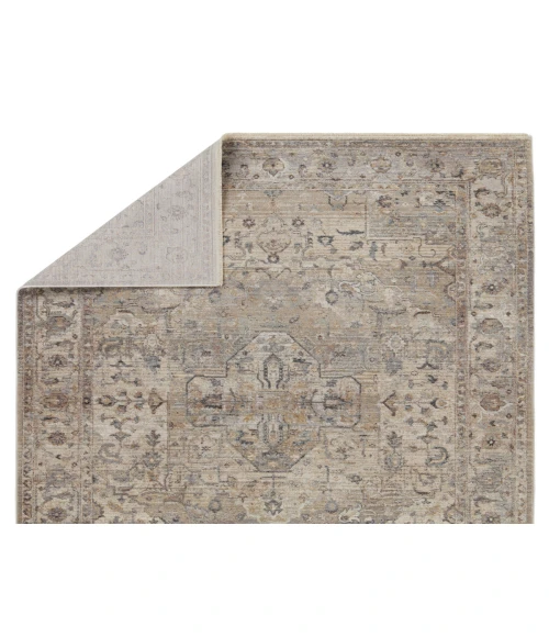 Vibe by Jaipur Living Starling Medallion Tan/ Cream Area Rug 3'11"X6'
