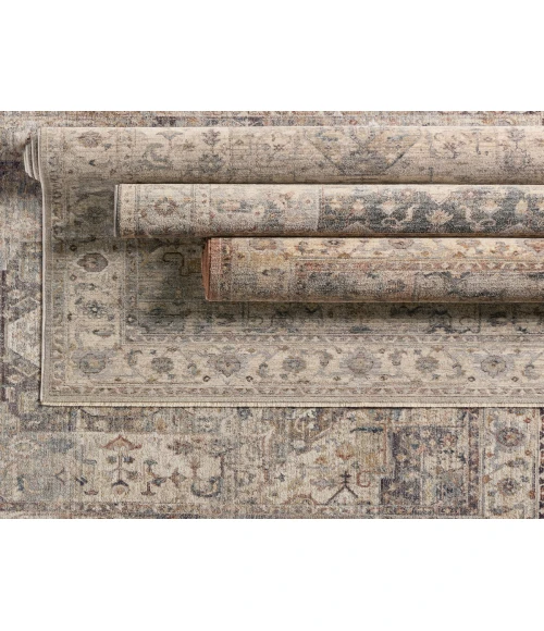 Vibe by Jaipur Living Starling Medallion Tan/ Cream Area Rug 3'11"X6'