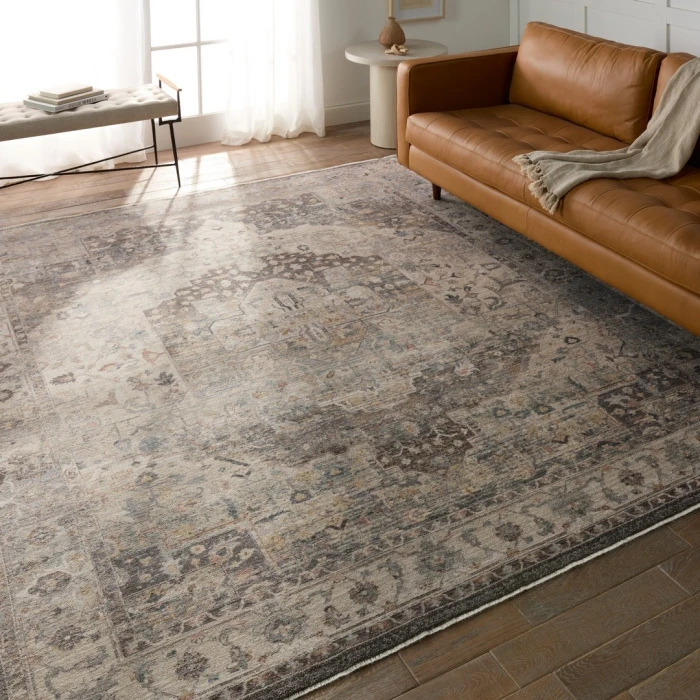 Jaipur Living Terra Tan TRR19 18 in. Swatch Square Rug