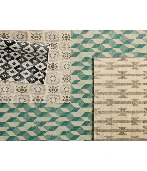 Jaipur Living Tessera By Verdehome Taupe TSS01 18 in. Swatch Square Rug