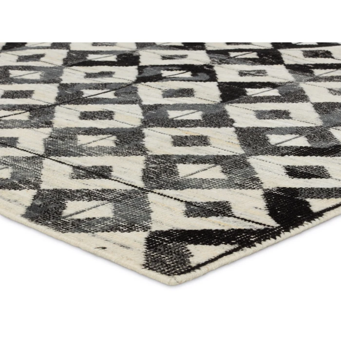 Jaipur Living Tessera By Verdehome Black TSS03 8 ft. X 10 ft. Rectangle Rug