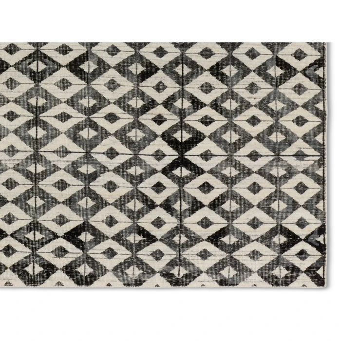 Jaipur Living Tessera By Verdehome Black TSS03 8 ft. X 10 ft. Rectangle Rug