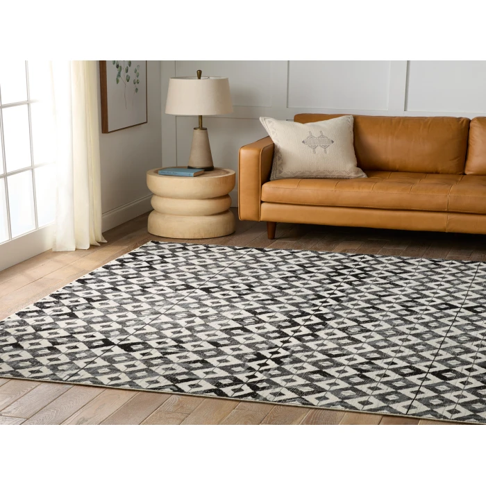 Jaipur Living Tessera By Verdehome Black TSS03 8 ft. X 10 ft. Rectangle Rug