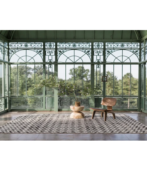 Jaipur Living Tessera By Verdehome Black TSS03 3 ft. X 10 ft. Rnr Runner Rug