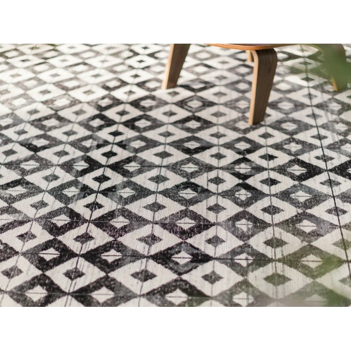 Jaipur Living Tessera By Verdehome Black TSS03 8 ft. X 10 ft. Rectangle Rug