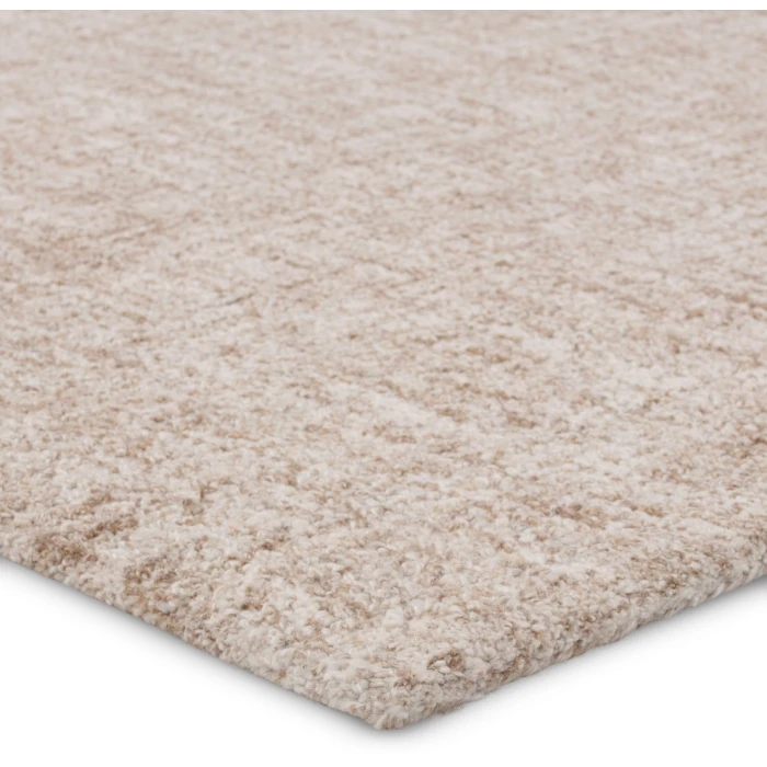 Jaipur Living Harding Handmade Indoor/Outdoor Solid Tan/Cream Runner Rug 3'X8'