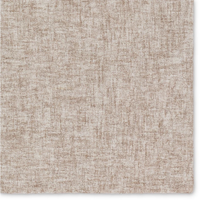 Jaipur Living Harding Handmade Indoor/Outdoor Solid Tan/Cream Runner Rug 3'X8'