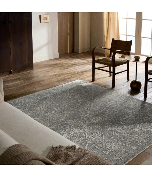 Jaipur Living Vekhea Gray Vek03 6 Ft. X 9 Ft. Rect. Rug