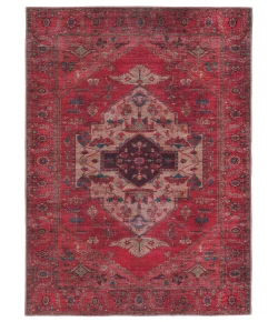 Vibe by Jaipur Living Vindage Monroe VIN01 Red - Brown 9 ft. 2 in. X 12 ft. Rectangle Rug