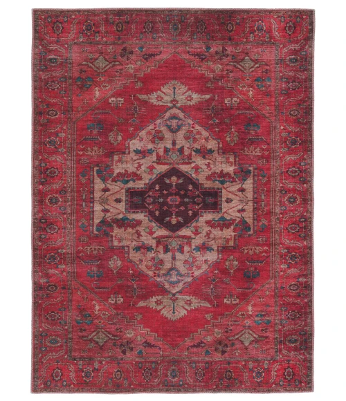 Vibe by Jaipur Living Monroe Medallion Red/ Brown Area Rug 3'11"X6'