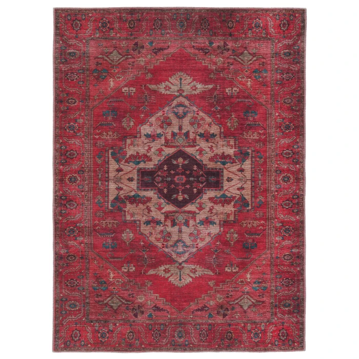 Vibe by Jaipur Living Monroe Medallion Red/ Brown Area Rug 3'11"X6'