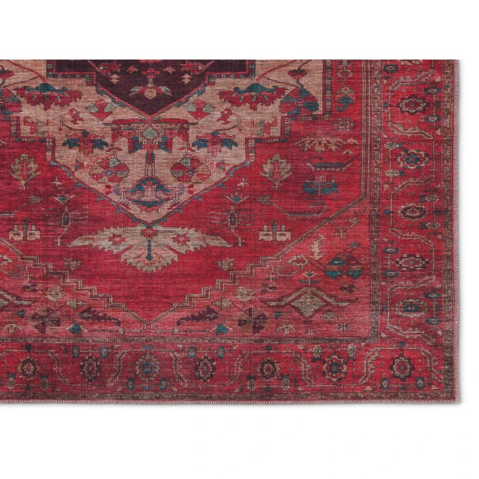 Vibe by Jaipur Living Monroe Medallion Red/ Brown Area Rug 3'11"X6'