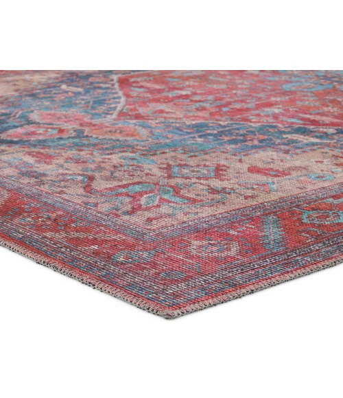 Jaipur Living Vindage Red VIN02 18 in. Swatch Square Rug