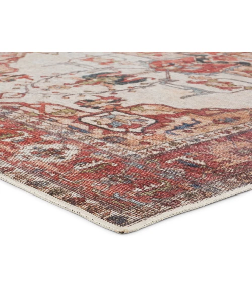 Vibe by Jaipur Living Hepburn Medallion Rust/ Beige Area Rug 10'6"X14'