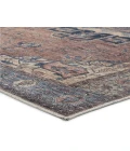Vibe by Jaipur Living Barrymore Medallion Blue/ Dark Brown Area Rug 5'3"X8'