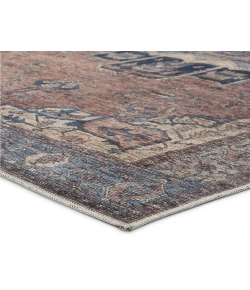 Vibe by Jaipur Living Vindage Barrymore VIN05 Blue - Dark Brown 5 ft. 3 in. X 8 ft. Rectangle Rug