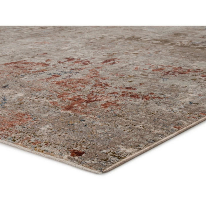 Jaipur Living Marzena Abstract Tan/ Rust Runner Rug (3'X8')