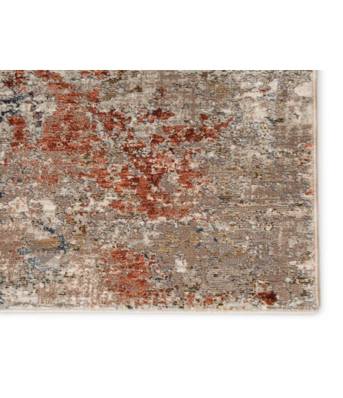 Jaipur Living Marzena Abstract Tan/ Rust Area Rug (9'3"X13'3")