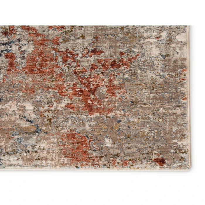 Jaipur Living Marzena Abstract Tan/ Rust Runner Rug (3'X8')