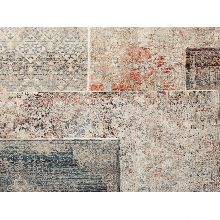 Jaipur Living Marzena Abstract Tan/ Rust Runner Rug (3'X8')