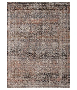 Jaipur Living Valentia Elio VLN03 Gray/Black 6 ft. X 9 ft. Rectangle Rug