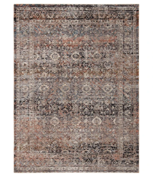 Jaipur Living Elio Oriental Gray/ Black Area Rug (6'X9')