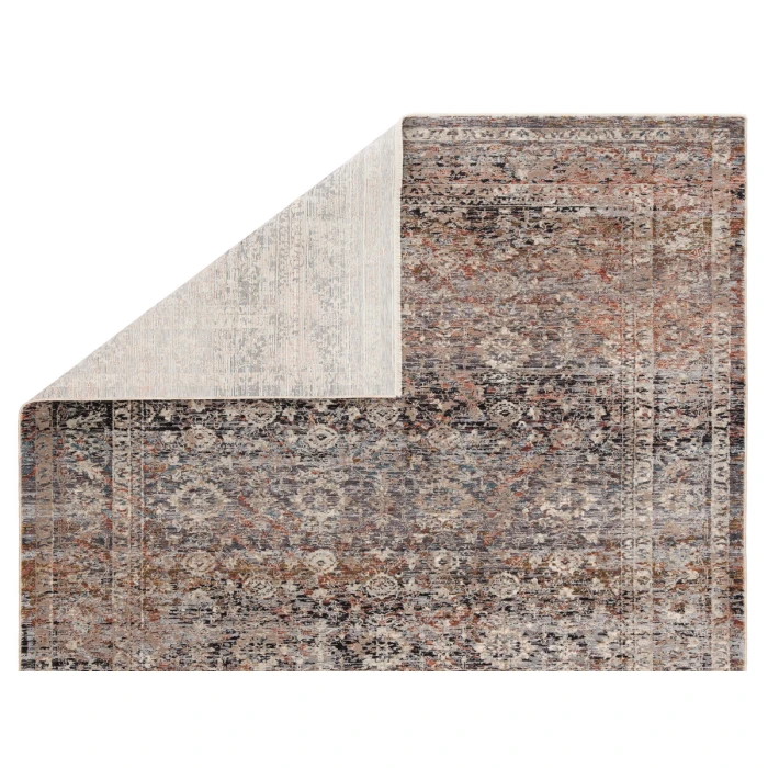 Jaipur Living Elio Oriental Gray/ Black Area Rug (4'X6')