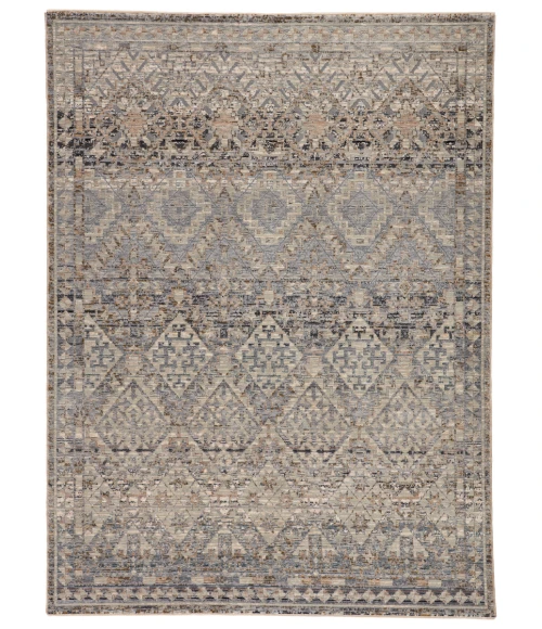 Jaipur Living Cashel Tribal Gray/ Dark Blue Area Rug 12'X15'6"
