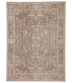 Jaipur Living Valentia Amaris VLN08 Gray/Cream 6 ft. X 9 ft. Rectangle Rug