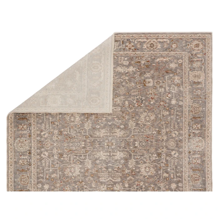 Jaipur Living Amaris Oriental Gray/ Cream Runner Rug (2'5"X10')