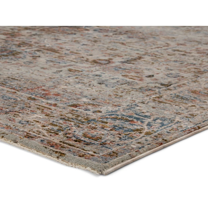 Jaipur Living Pierce Medallion Gray/ Multicolor Area Rug (4'X6')