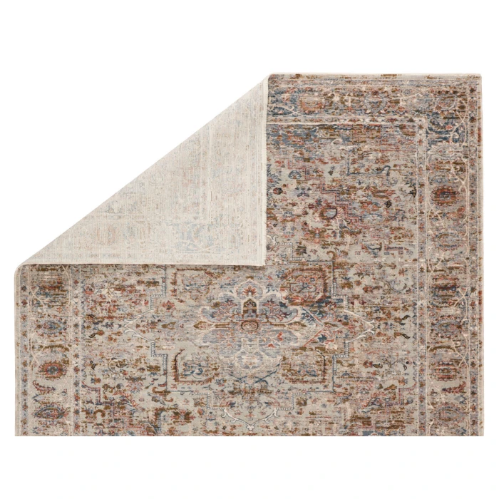 Jaipur Living Pierce Medallion Gray/ Multicolor Area Rug (4'X6')