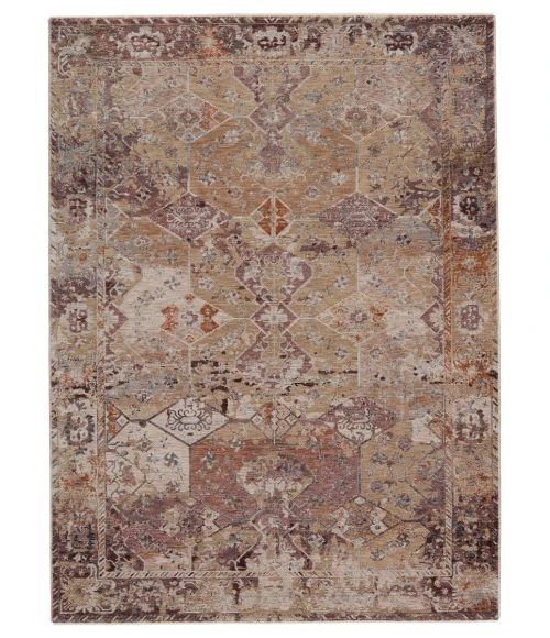 Jaipur Living Thessaly Medallion Gold/ Maroon Area Rug (9'3"X13'3")