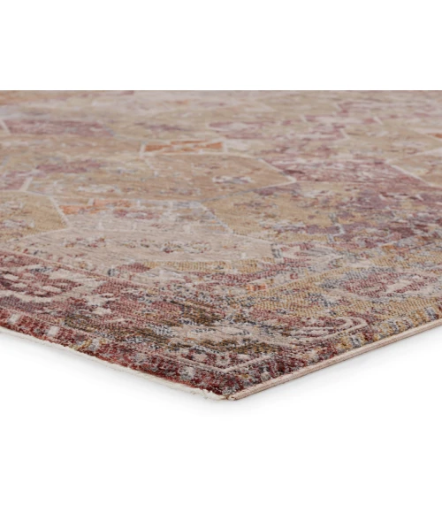 Jaipur Living Thessaly Medallion Gold/ Maroon Area Rug (9'3"X13'3")