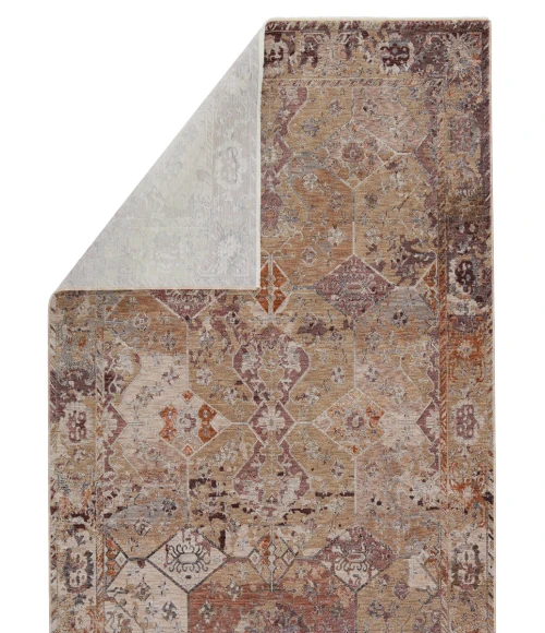 Jaipur Living Thessaly Medallion Gold/ Maroon Area Rug (9'3"X13'3")