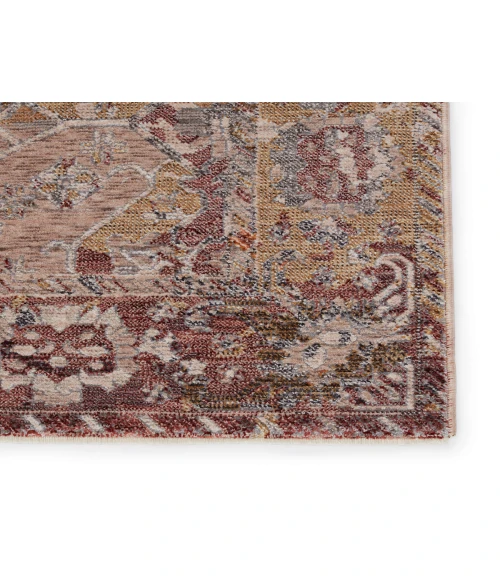 Jaipur Living Thessaly Medallion Gold/ Maroon Area Rug (9'3"X13'3")